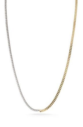 Sphera Milano Mixed Chain Necklace in Two Tone at Nordstrom Rack