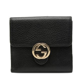 Gucci Black Leather Wallet (Bi-Fold) (Pre-Owned)