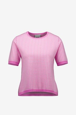 Allude Pullover mit Rundhalsausschnitt aus Wolle und Kaschmir