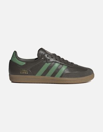 adidas Originals Mens Adidas Originals Samba OG Trainers - Brown - Size: UK 12.5
