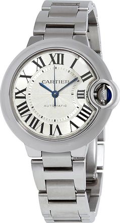 Cartier Pre-owned Pre-Owned Cartier Ballon Bleu Automatic Silver Dial Ladies Watch W6920071
