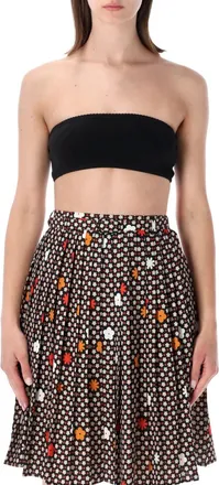Maison Margiela Black Solid Tube Top