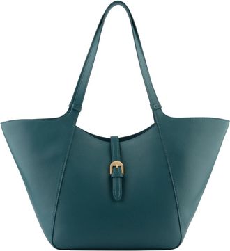Pourchet LEnvol&eacute;e Cabas - Dames - Shoppers - Blauw - ONE Size - Leer - Tassen