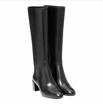 Cole Haan Womens Knee High Riding Boot In Black