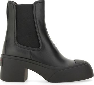 Marni Leather Boot-Donna