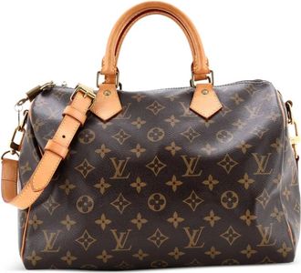 Louis Vuitton Speedy Bandouliere Bag Monogram Canvas 30 shoulder bag - Bruin