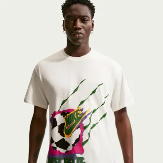 Nike Mens Nike Sportswear T-Shirt in White | IR4570-133