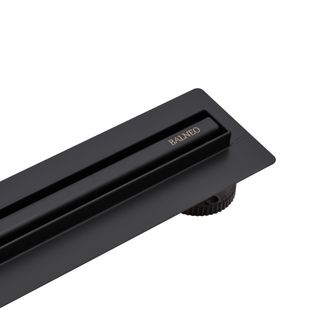 OEM Desag&uuml;e Lineal Slim&low Proline Negro De 70 Cm, Color Negro