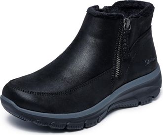 Skechers Womens Easy Going-Into Fall Ankle Boot, Black, 7 UK