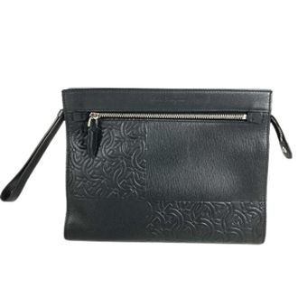 Ferragamo unisex, Pre-owned, Zwart, Maat: ONE Size Leer