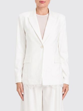 Twin-Set Viscose Blend Single-Breasted Blazer