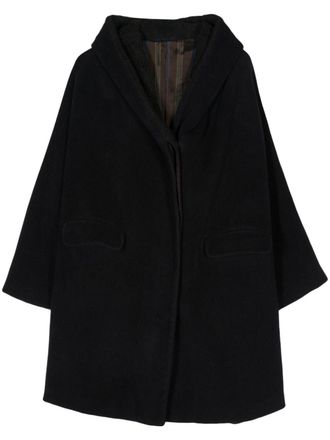 Romeo Gigli 1990s wollen jas - Zwart