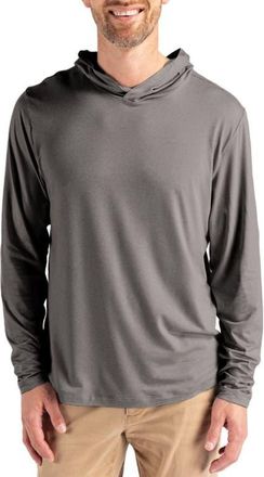 Cutter & Buck Coastline Epic Comfort Hoodie in Elemental Grey at Nordstrom, Size Xxx-Large