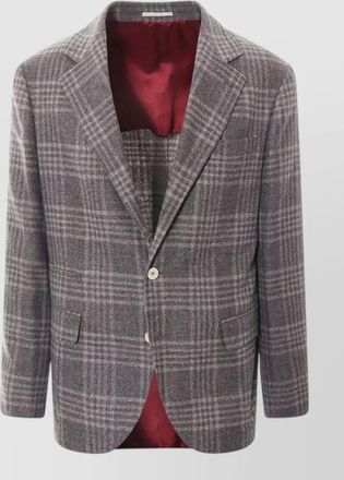 Brunello Cucinelli cashmere silk wool blazer