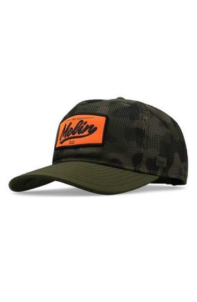 Melin Odyssey Mac Retro Hydro Unstructured Micromesh Snapback Hat in Olive Camo at Nordstrom, Size Medium