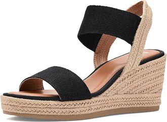 Mia Brittni Womens Sandals Black : 9.5 M, Canvas