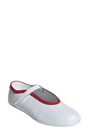 adidas Stan Smith Lo Ballet Sneaker in White/White/White at Nordstrom, Size 10.5