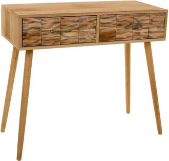 Wanderlust Deco Wanderlust Deco - Recibidor De Madera Marr&oacute;n 87x43x79