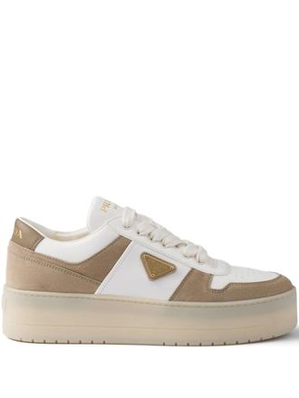 Prada Downtown Bold sneakers - Neutrals