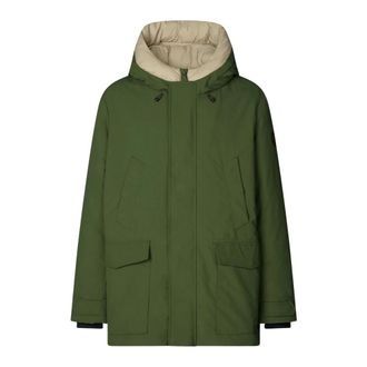 Save The Duck Parkas, male, Green, Size: XL Forest Arctic Coat