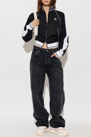 Amiri Sweatshirt With Stand-up Collar, Womens, Black