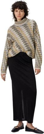 Missoni Long Skirt With Slit in Black at Nordstrom, Size 40 It