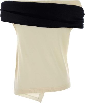 J.W.Anderson Off-Shoulder Wool Blouse