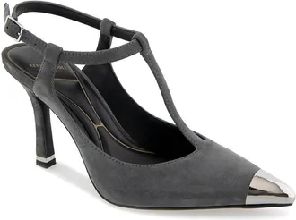Kenneth Cole Romi T-Strap Suede Pump