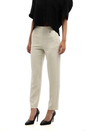 Patrizia Pepe Gray Polyester Casual Womens Pants