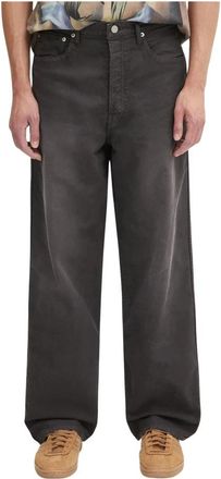 Visvim Fluxus 01 Ex Wide - Heren - Loose Fit Jeans - Bruin - XL - Katoen - Jeans