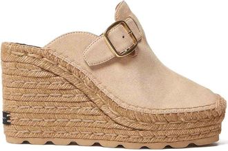 Stella McCartney Beige Wedge Espadrilles