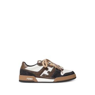Fendi Match Sneaker - male - Fendi - Sneakers - Brown - 8 UK - Shoes