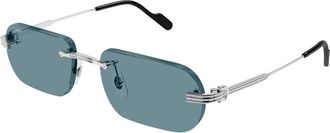 Cartier Accessoires, Dames, Grijs, ONE Size, Premi&egrave;re Zonnebril