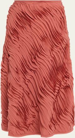 Ulla Johnson Amiko Chiffon Midi Skirt
