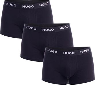 HUGO BOSS Trunk Drievoudige Verpakking - Heren - Onderbroek - Zwart - S - Katoen - Ondergoed