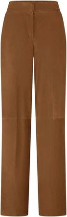 Riani Broeken, Dames, Bruin, 2Xl, Rechte broek