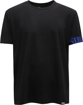 Dsquared2 T-Shirts, male, Black, Size: 2XL D9M3S5770 Maglia Underwear