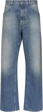 Maison Margiela Straight Jeans - male - MM6 Maison Margiela - Straight Fit Jeans - Blue - W29 - Jeans