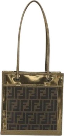 Fendi Pre-owned Plastic Tote Bag - Dames - Vintage Shopper - Bruin - ONE Size - Vintage