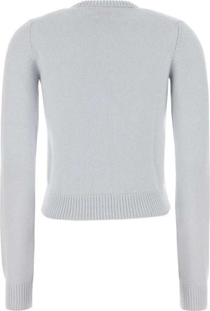 Khaite Womens Cardigan Blue Cashmere