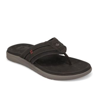 Dockers Mens Cliff Casual Nubuck Thong Flip Flop Sandal