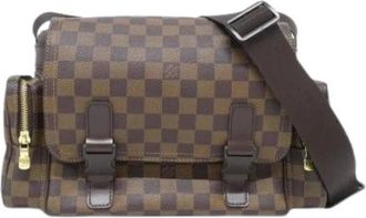 Louis Vuitton Pre-owned Cross Body Bags, female, Brown, Size: ONE SIZE Pre-owned Reporter Melville Shoulder Bag