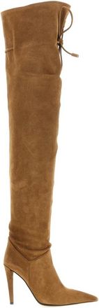 Giuseppe Zanotti Schoenen, Dames, Bruin, 40 EU, Leer, Cuissard Laars
