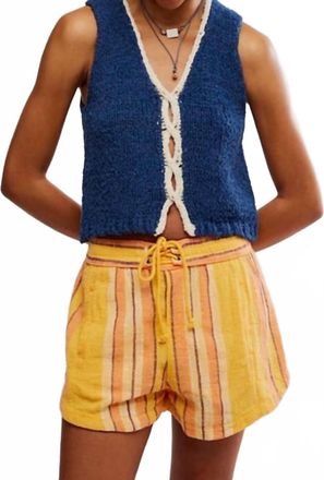 Free People Sicily Sweater In Denim