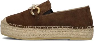 Viguera Loana Espadrille - Dames - Espadrilles - Bruin - 39 EU - Su&egrave;de - Schoenen
