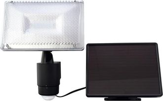 OEM Proyector Led Negro Solar 12x05w Con Detector De Movimiento (por 2)