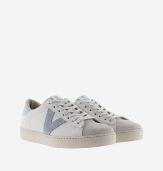 Victoria Leren sneakers Berlin contraste