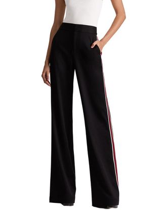 Alice & Olivia Alice + Olivia Dylan High-Rise Wide Leg Pant