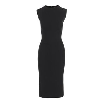 Jacquemus Kleedjes, Dames, Zwart, S, Alba Midi Jurk met Ruches