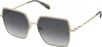 Zadig&Voltaire Womens SZV406 56 560300 Sunglasses - Gold - One Size